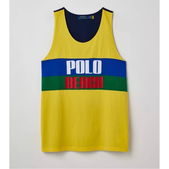 🔥 NEW with tags Polo Ralph Lauren Beach Tank Top canary yellow blue
LARGE - Picture 2 of 5